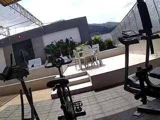 Camsoda Best live sex cam show of voyeurcam-casa-salsa-gym-bike