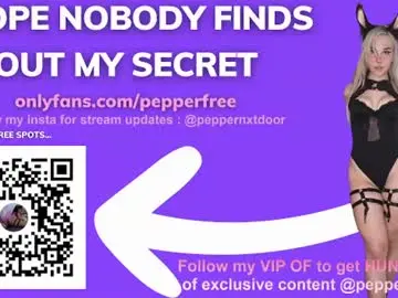 Chaturbate Live Sex Cam of pepperxminthe