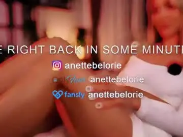 Chaturbate Sex Cam of anette_belorie