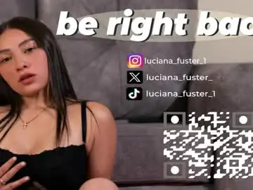 Chaturbate Live Sex of luciana_fuster18