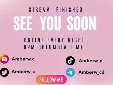 Chaturbate Live Sex Cam of amberw_c