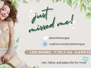 Chaturbate Live Porn of beckthetongue