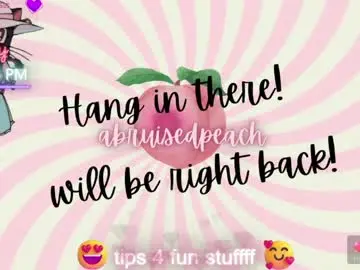 Chaturbate Best live sex cam show of abruisedpeach