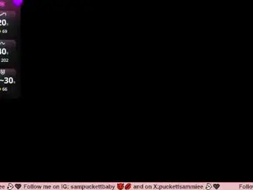 Chaturbate Sex Cam of sampuckettbaby